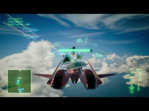 Ace Combat 7 - ADF-01 Full-Laser Loadout Mod - Enhanced FALKEN TLS and Satellite Laser