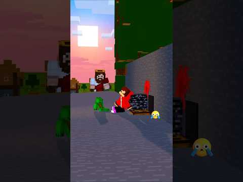 JJ Died to Save Mikey 💔 True Friendship Never Ends… 🕊️ Mazien Minecraft Animation