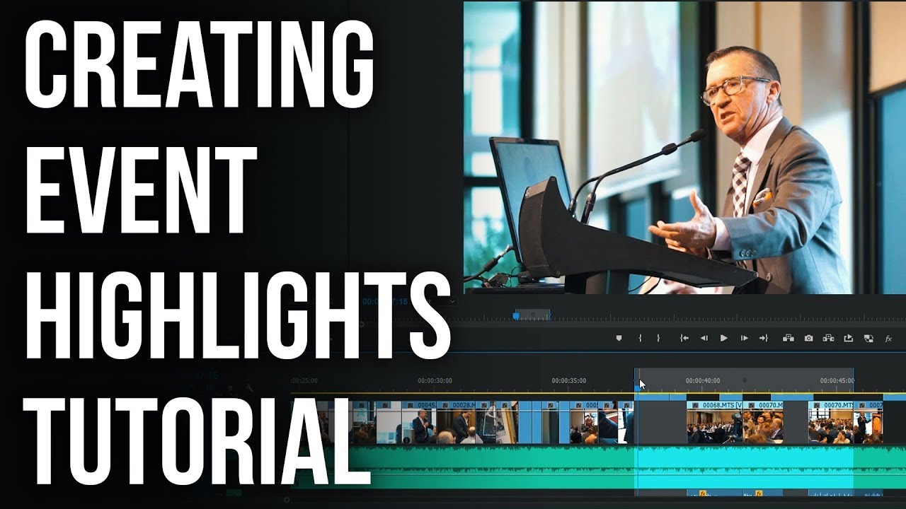 Event Videography Tutorial - Highlight sequence editing