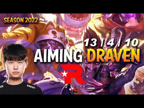 KT Aiming DRAVEN vs CAITLYN ADC - KR Ranked