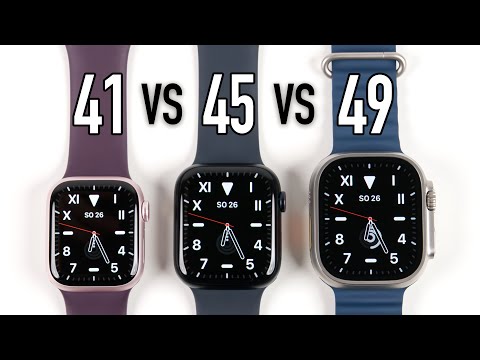 Apple Watch size comparison: 41mm vs. 45mm vs. 49mm | Making the right choice!