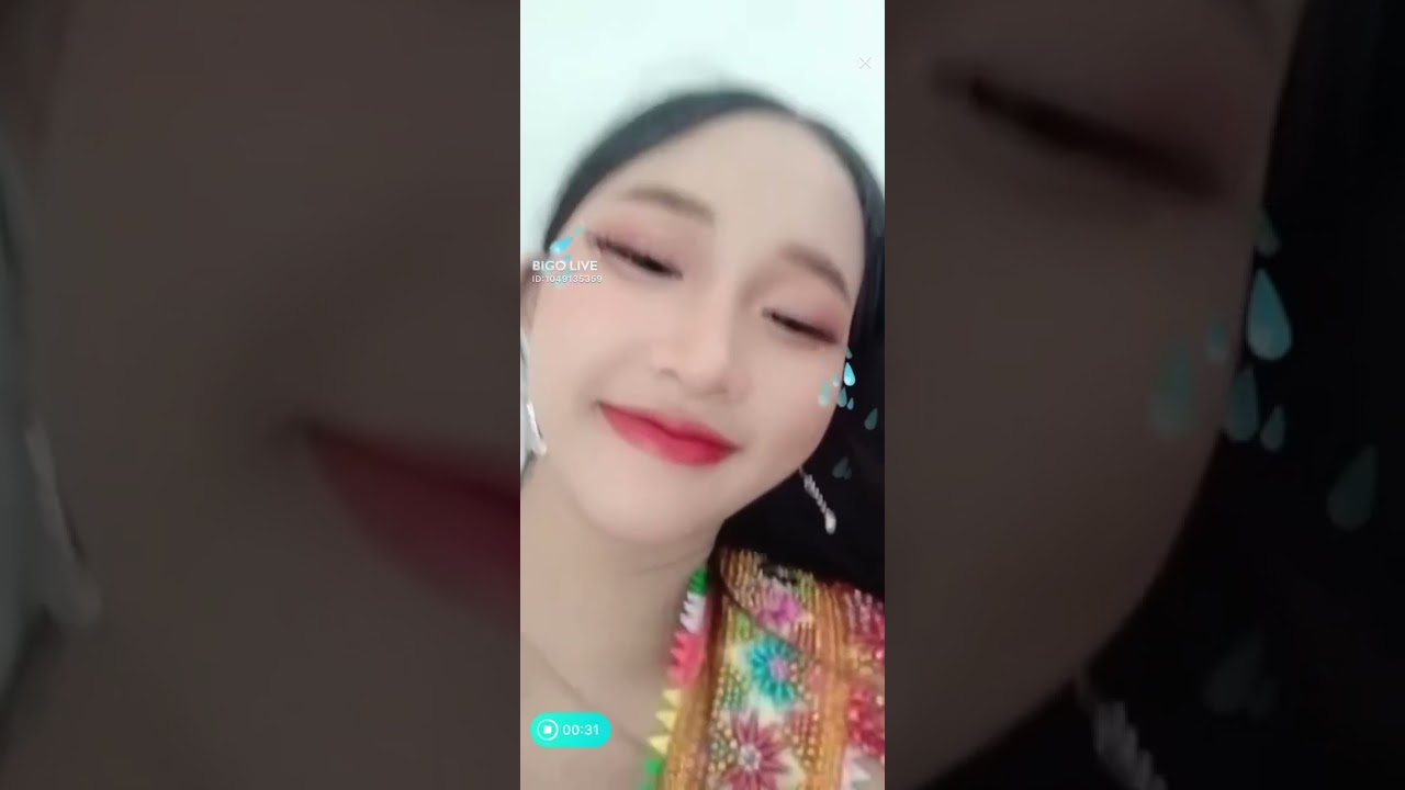 Folk Costume of Hmong People in Laos on New Year for Bigo Live