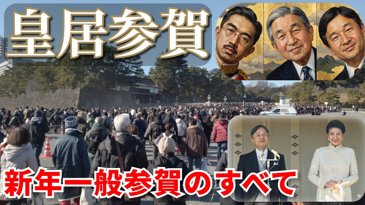【特別記録】令和八年 皇居一般参賀 ～ 日本人の誇りを刻む朝