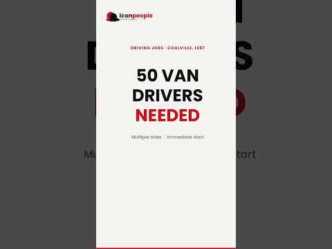 Van Driver Vacancy