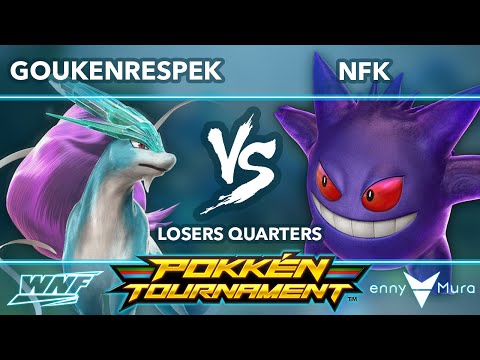 Goukenrespek (Suicune) vs NFK (Gengar) LQ - WNF Pokken 2.4