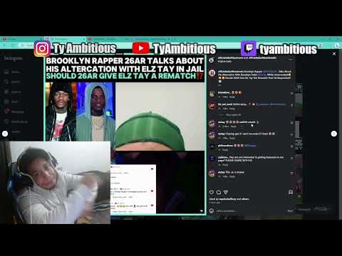 26 AR ALLEDGLEY PUT THE BEATS ON ELZ TAY & ELZ TAY RESPONDS ! (Ambitious Reacts)