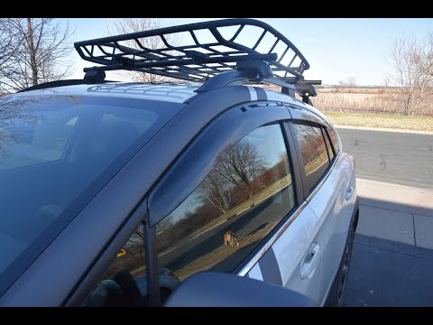 Window visors/deflectors install ,outside OEM 2020 Crosstrek Subaru
