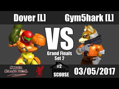 SSBM HoS 2 (Liverpool Weekly) Grand Finals 2 - Dover [L] (Samus) vs Gym5hark [L] (Fox)