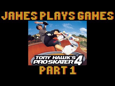Tony Hawk Pro Skater 4 - Part 1 - Get a Learn On