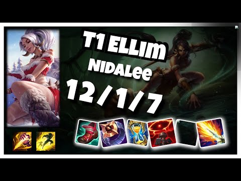 Ellim Nidalee 10.25 S11 Jungle Challenger Replay (12/1/7) - KOREAN