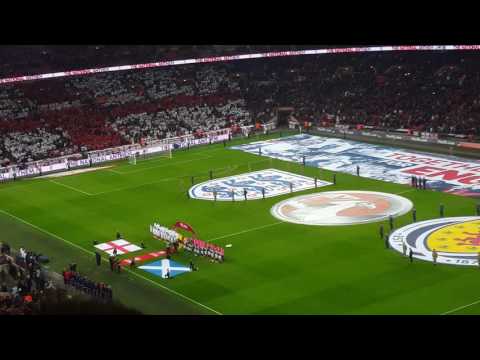 ENGLAND - scotland 3-0 National anthems