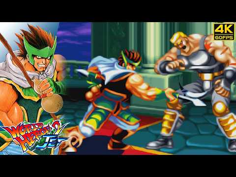 World Heroes 2 Jet - Ryofu (Arcade / 1994) 4K 60FPS