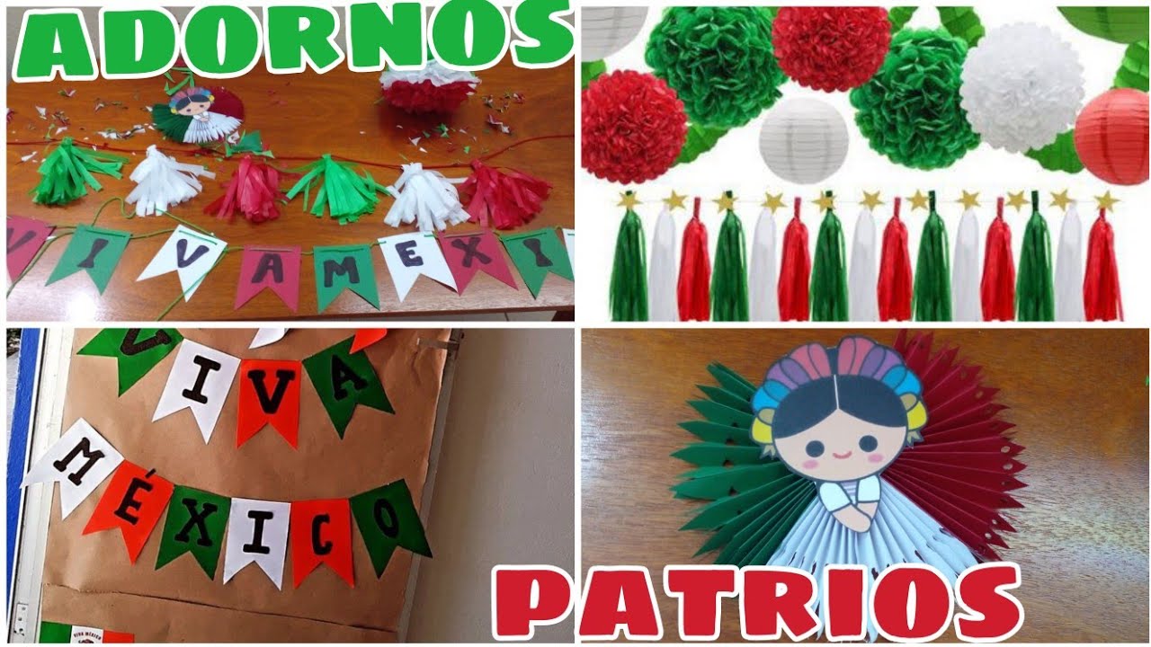 🇲🇽MEXICAN PATRIOTIC DECORATIONS/DECORATIONS FOR THIS MONTH OF SEPTEMBER DECORATIONS FOR THE LIVIN...