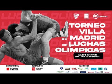 LUCHA | TORNEO VILLA DE MADRID DE LUCHAS OLÍMPICAS 2025 - #Deporte #Directo #Madrid #España