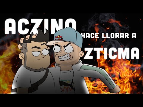 Aczino hace llorar a Zticma - FMS MEX - Rap tor Anima