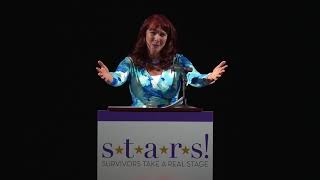 Founder, Holly Rose, shares her A 2nd Act in S.T.A.R.S on stage!