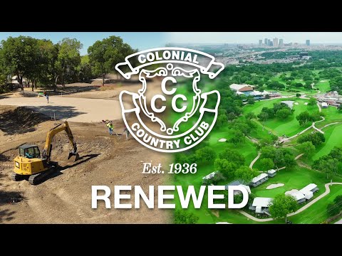 TOTAL golf course transformation in less than a year! | Colonial CC | PGA TOUR Originals