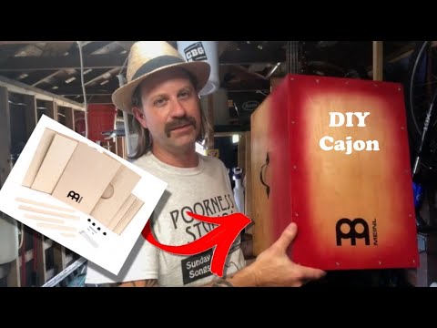 Building a Meinl Make Your Own Cajon (DIY kit)