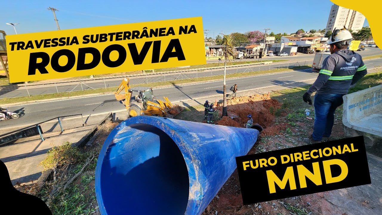 METODO NAO DESTRUTIVO EM RODOVIA - FURO DIRECIONAL MND