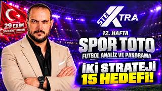 12. HAFTANIN 5 TEKLİSİ! | Spor Toto Tahminleri #StExtra