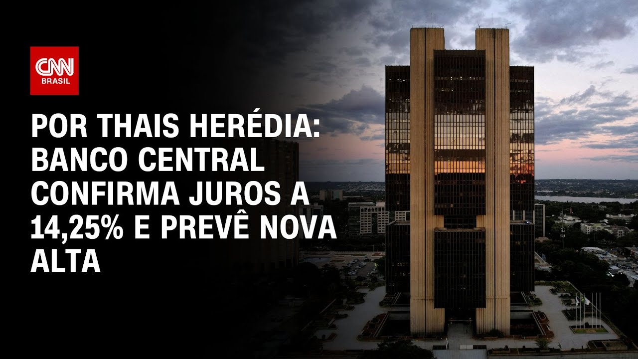 Análise: BC confirma juros a 14,25% e prevê nova alta | CNN PRIME TIME