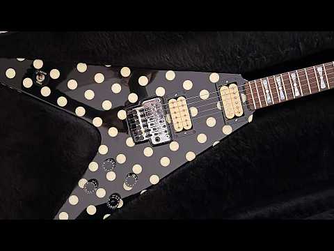 GMW Polka Dot V Serial #006 – The Definitive Randy Rhoads Replica Built alongside Zakk Wylde’s #008 - Painted by Dan Lawrence image 17