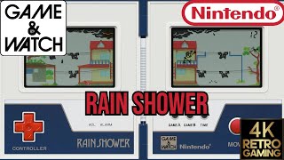 Rain Shower Game & Watch 4k Gameplay