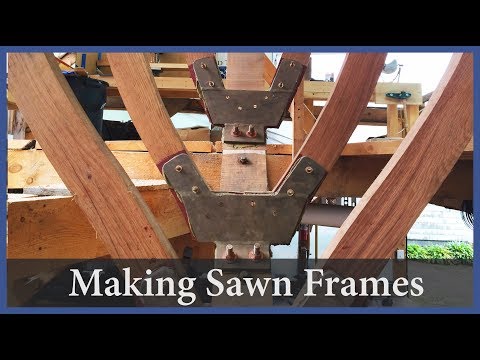 Acorn to Arabella - Journey of a Wooden Boat - Episode 79: Making Sawn Frames