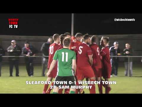 Sleaford Town vs Wisbech Town - UCL - 08/11/17 *Wisbech goals only*