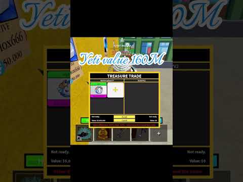 What do people trade for yeti fruit in blox fruits pt 2 #bloxfruits