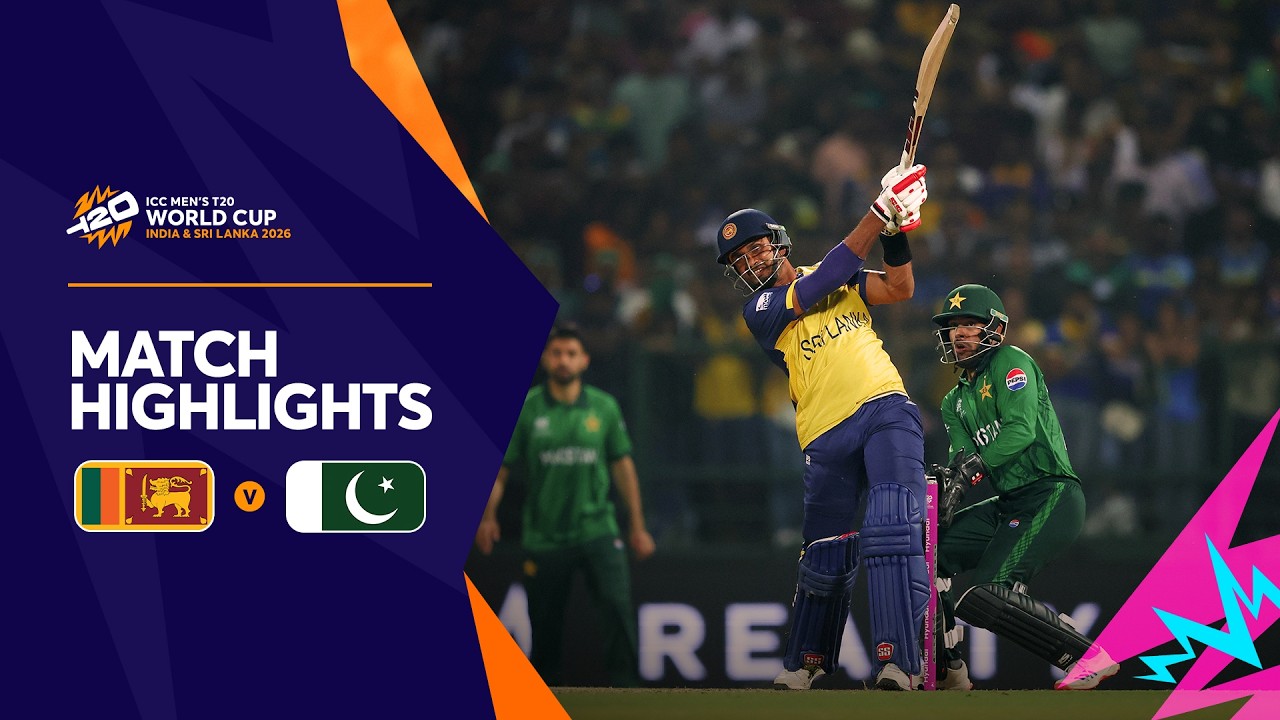 Sri Lanka v Pakistan | Match Highlights | Men's T20 World Cup 2026