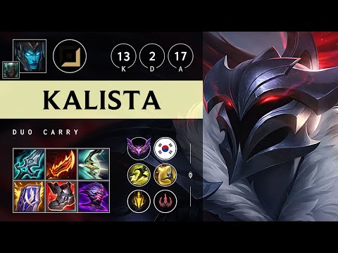 Kalista ADC vs Jinx - KR Master Patch 25.21