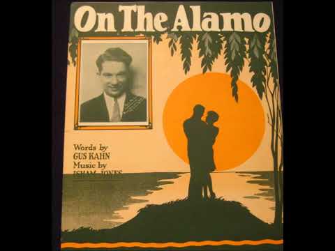 Emil Coleman's Orchestra "On The Alamo" Isham Jones song 1920s flapper jazz (era of Great Gatsby)