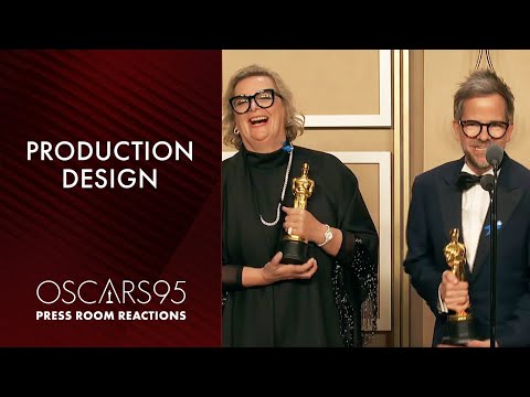 Production Design | Christian M. Goldbeck and Ernestine Hipper | Oscars95 Press Room Speech