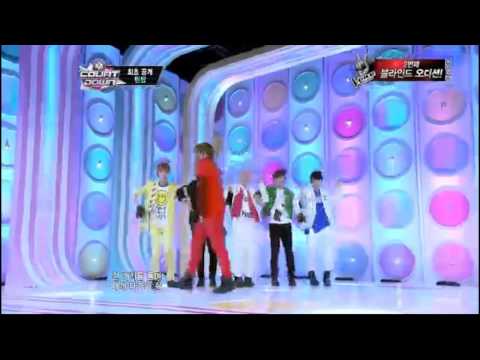 130228 엠카운트다운 틴탑 긴생머리그녀