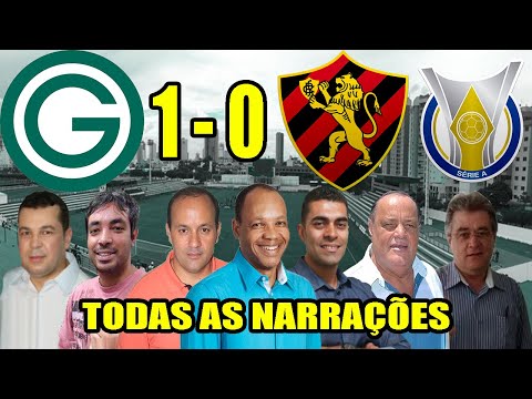 Todas as narrações - Goiás 1 x 0 Sport | Campeonato Brasileiro 2020