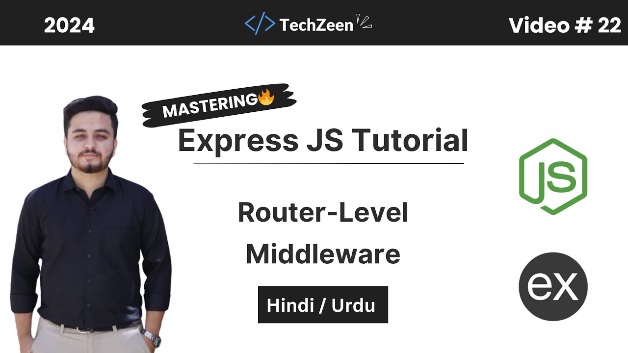 Express JS Tutorial #22 : Router Level Middleware | Single & Multiple Routes