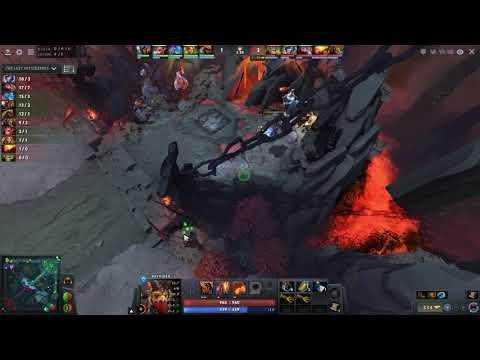 Wisper Batrider Mid vs. CCnC Leshrac - Dota 2 Pros Laning