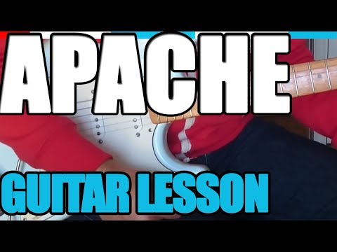 How to play Apache on guitar - Shadows Guitar Lesson