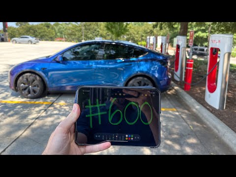 16 Tesla Superchargers In One Day With Tours Of Each! Crossing 600 Unique Superchargers Visited