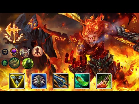 Harambe WUKONG MONTAGE - BEST WUKONG TOP LANE | STAR LOL