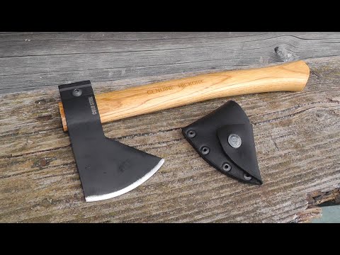 Cold Steel Hudson Bay Camp Hatchet - Tests, Case Sewing, Comparisons.