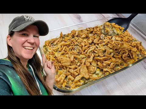 How to Make Cheesy Green Bean Casserole | Easy Side Dish