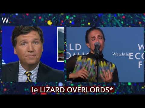 Singing Lizard Overlords at World Economic Forum, WEF Davos, Switzerland