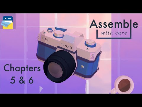 Assemble with Care: Chapters 5 & 6 Walkthrough Guide & Apple Arcade iPad Gameplay (by ustwo games) - YouTube