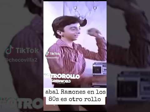 ADAL RAMONES en los 80's da #cringe 😰 #otrorollo #adalramones #adal #ramones #television #80s #tv