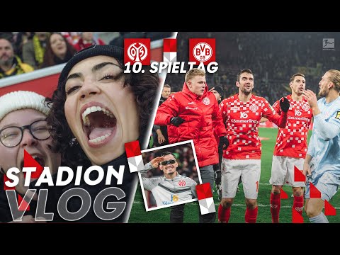 Endlich Heimsieg! 🎉 Mainz 05 besiegt den BVB | Stadion-VLOG 📹  | 2024/25