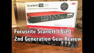 Video thumbnail for Gear Review - Scarlett 18i20 Review (2nd Generation) by Alex Valli Music & Gaming