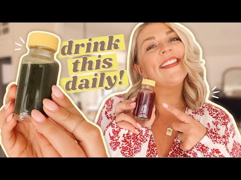 The GUT SHOT I Take Every Morning | Take this probiotic superfood supplement for gut health support!