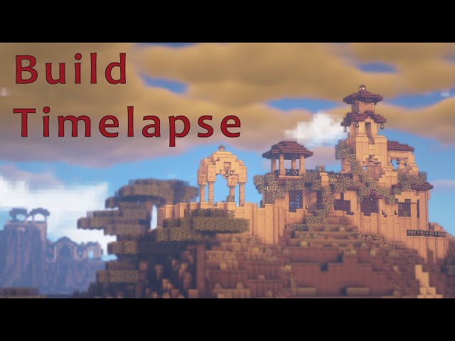 Romanesque Influenced Savannah House Minecraft Map